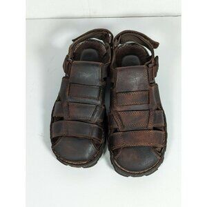 Sketchers Mens Fishermen Comfort Leather Sandal  Chunky Y2K us9